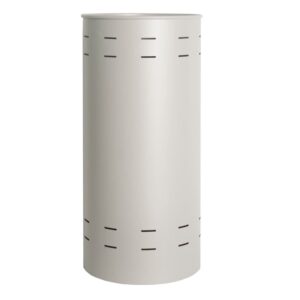 Guarda-chuva metálica com perfurações