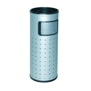 Cinzeiro - Papeleira metálica com perfurações