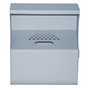 Cinzeiro metálico mural