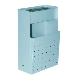 Cinzeiro - Papeleira metálica mural