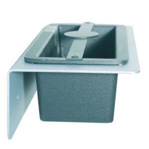 Cinzeiro metálico mural