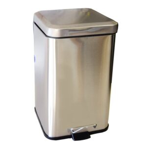 Papeleira com pedal em Inox