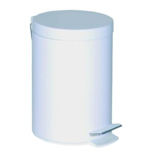 Papeleira com pedal metálica