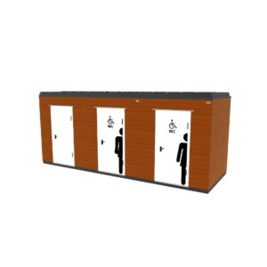 WC Triplo Silver Bricodeck