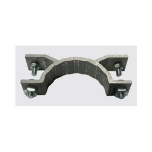 Abraçadeira Alumínio com Aba