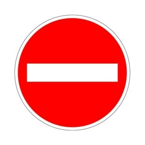 Sinais de Proibição